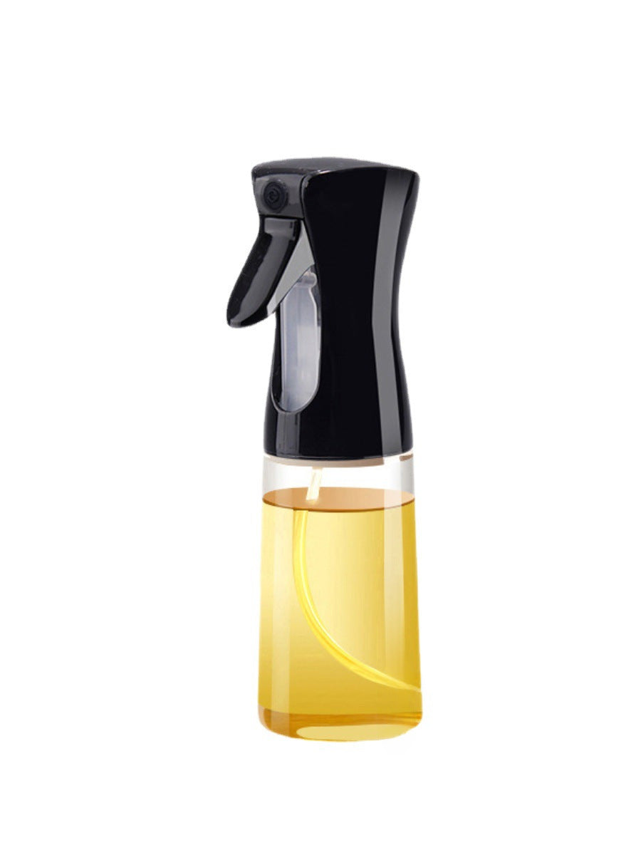 220ml Glass Spray Bottle Special Outdoor Barbecue Press Type Spray Bottle Kitchen Household Edible Oil Spray Pot