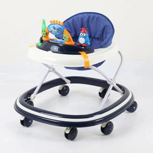 Baby Walker Anti-o-leg Anti-rollover Baby Children's Multifunctional Walker Push Can Sit Factory Wholesale